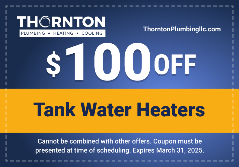 $100 OFF - Tank Water