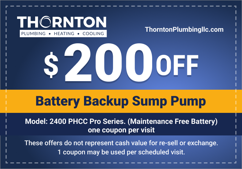 $200 OFF - Battery Backup Sump Pump