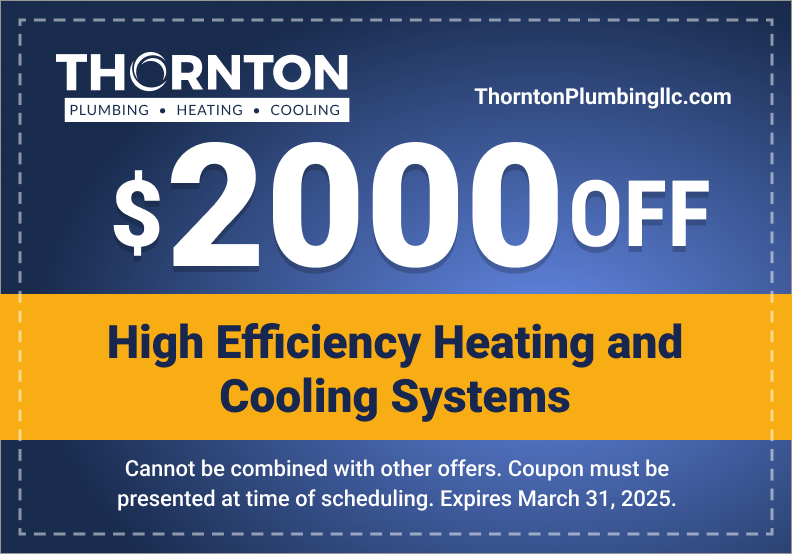 $2000 OFF High Efficiency HVAC System