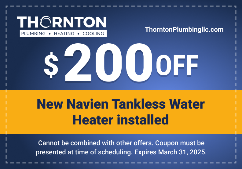 200 Off New Navien Tankless Water Heater