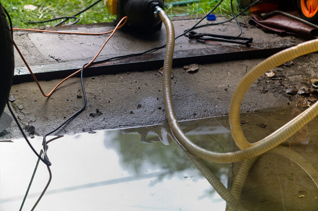 Basement Flood Water Removal